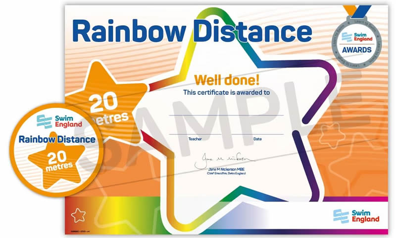 Rainbow Distance Award 